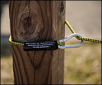 pre-cord pole attachment